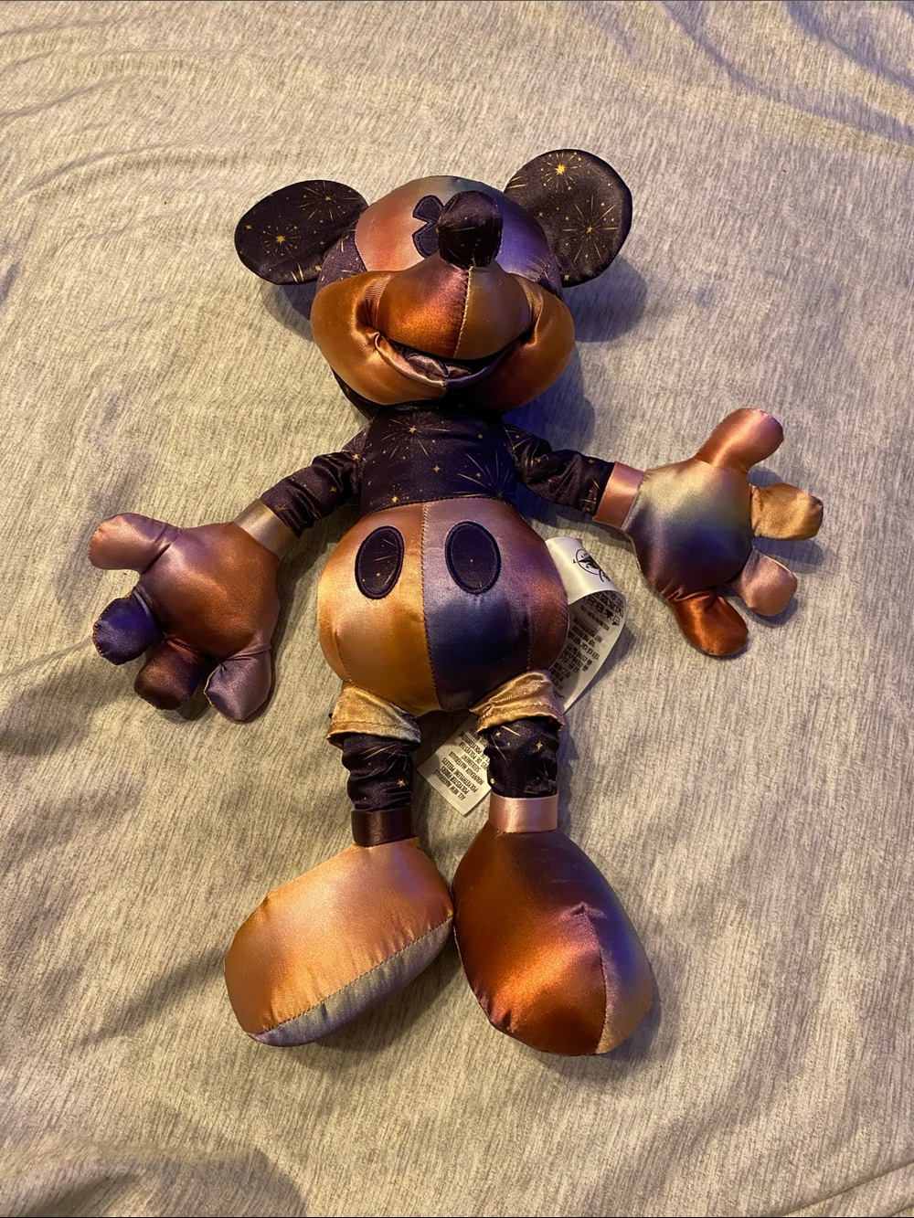 DISNEY Mickey Mouse Grand Finale Plush Disney World 50th Anniversary Like New